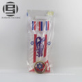 Plastic flat cookie packing bag with printing